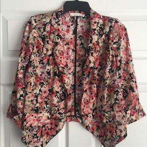 Floral blazer